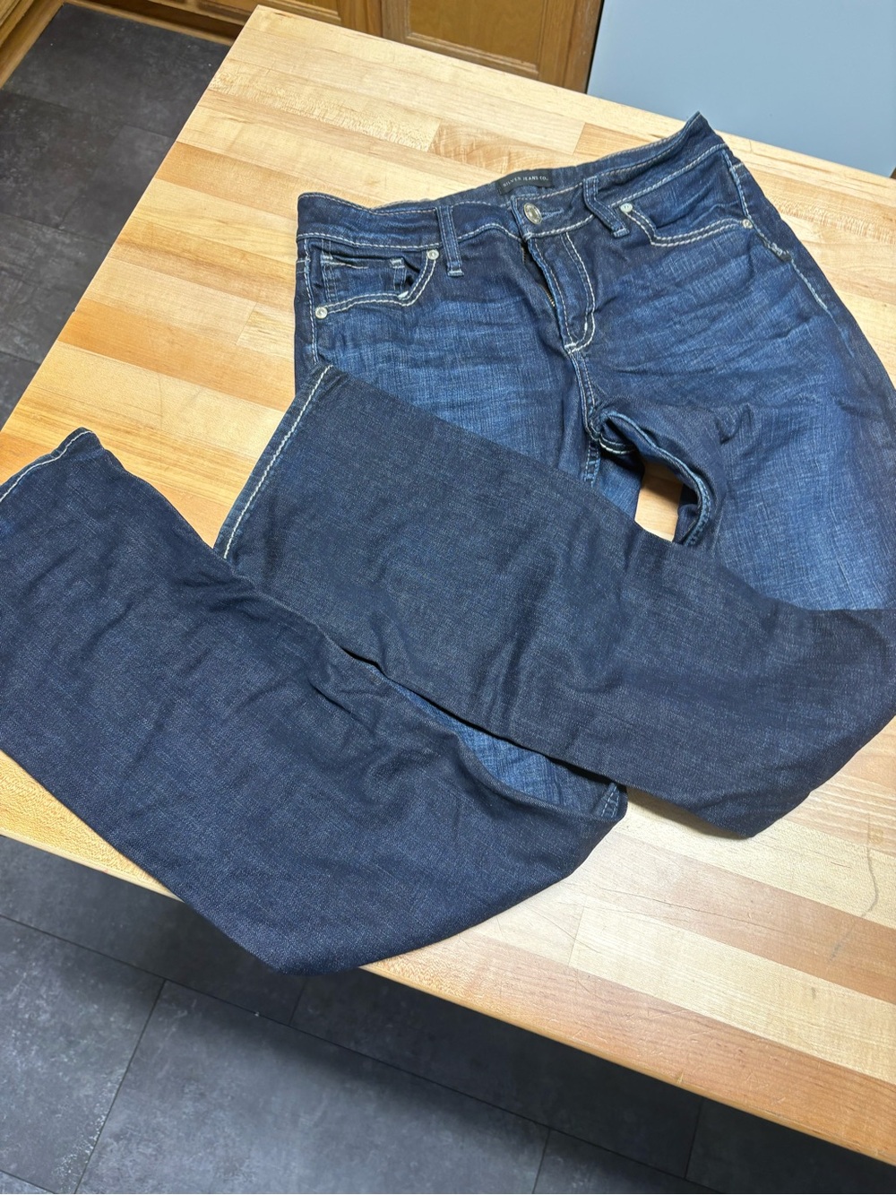 Silver Avery Slim Boot denim jeans